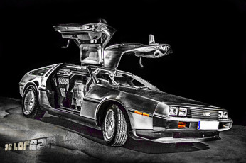 Картинка автомобили dmc delorean dmc-12