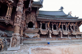 Картинка города -+исторические +архитектурные+памятники таиланд паттайя святилище