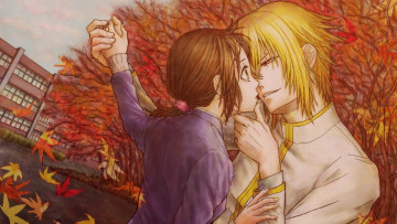 Картинка аниме hakuouki двое