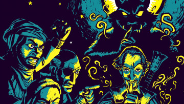 Картинка рисованное комиксы люди