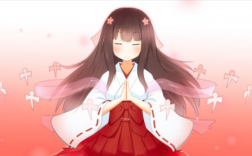 Картинка аниме unknown +другое фон девушка взгляд