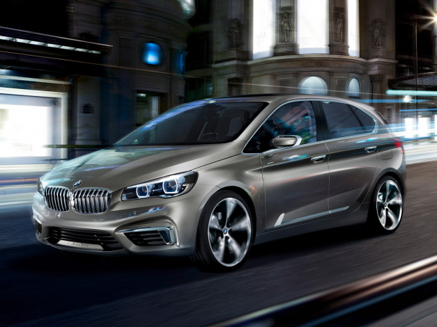 Обои картинки фото bmw active tourer concept 2012, автомобили, bmw, active, tourer, concept, 2012