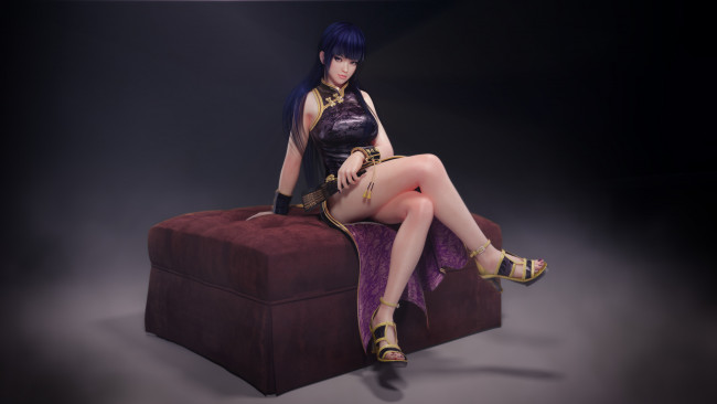 Обои картинки фото 3д графика, аниме , anime, взгляд, девушка, фон, кимоно