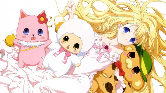 Обои картинки фото аниме, amagi brilliant park, великолепный, парк, амаги