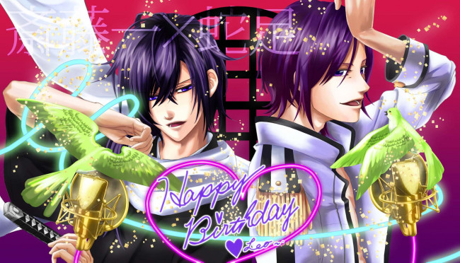 Обои картинки фото аниме, hakuouki, shinsengumi, kitan