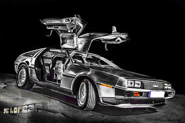 Обои картинки фото автомобили, dmc, delorean, dmc-12