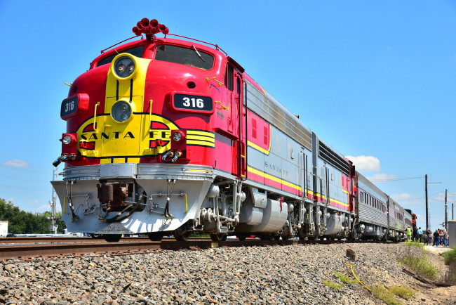 Обои картинки фото техника, поезда, локомотив, состав