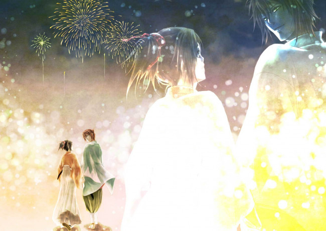 Обои картинки фото аниме, hakuouki, shinsengumi, kitan