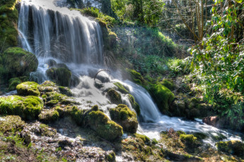 Картинка природа водопады простор