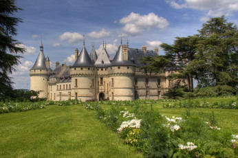 Картинка ch& 226 teau+chaumont-sur-loire города замки+франции замок