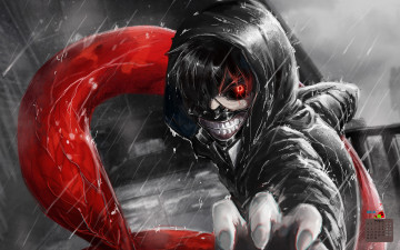 Картинка календари аниме лицо взгляд 2018 дождь