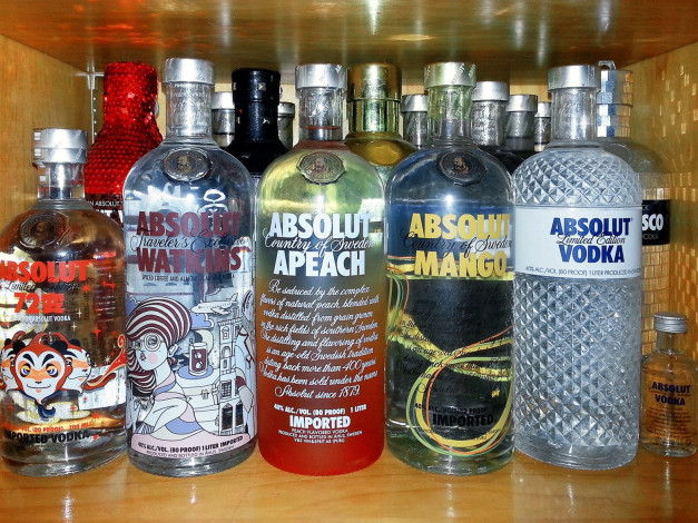 Обои картинки фото бренды, absolut, водка