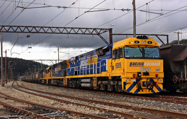 Обои картинки фото техника, поезда, состав, локомотив