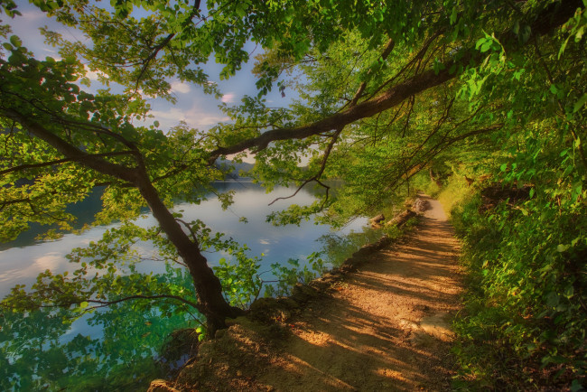 Обои картинки фото природа, дороги, простор