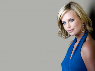 Картинка девушки charlize+theron актриса блондинка декольте