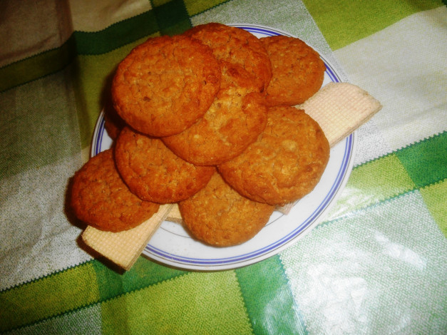 Обои картинки фото еда, пирожные,  кексы,  печенье, вафли, песенье