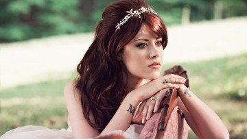 Картинка девушки -+рыжеволосые+и+разноцветные morgan crawford grimes