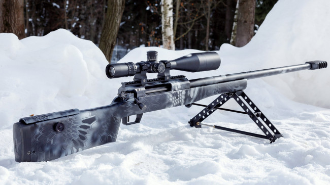 Обои картинки фото оружие, снайперская винтовка, свлк-14с, сумрак