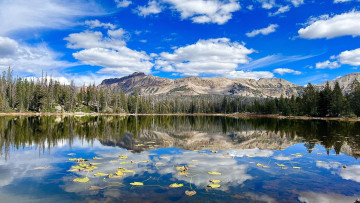 Картинка bonnie+lake utah природа реки озера bonnie lake