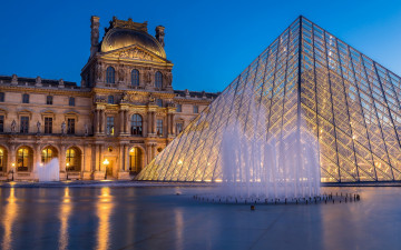 Картинка the+louvre города париж+ франция the louvre
