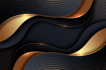 Картинка векторная+графика -графика+ graphics абстракция темный фон вектор элементы черный позолота