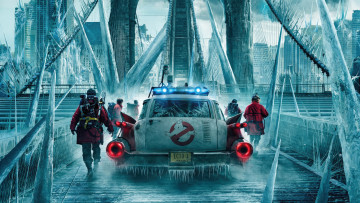 обоя ghostbusters,  frozen empire ,  2024 , кино фильмы, -unknown , другое, охотники, за, привидениями, леденящий, ужас, фантастика, фэнтези, комедия, frozen, empire