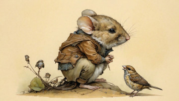 обоя рисованное, животные,  сказочные,  мифические, нейросети, графика, нейроарт, ai, art, нейронные, сети, рисунки, нейро, искусство