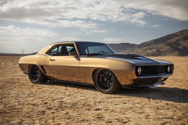 Обои картинки фото автомобили, camaro, chevrolet, sema, 2023