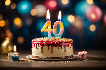 обоя праздничные, день рождения, праздничный, торт, свеча