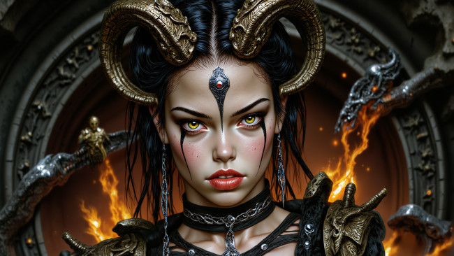 Обои картинки фото фэнтези, демоны, нейросети, графика, нейроарт, ai, art, нейронные, сети, рисунки, нейро, искусство, нейрографика, graphics, neuroart, neural, networks, drawings, neuro, neurography