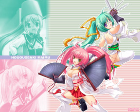 Картинка girl r53 аниме weapon blood technology