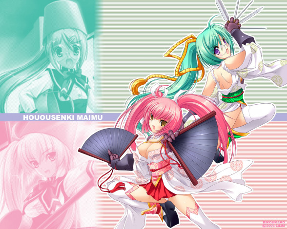 Обои картинки фото girl, r53, аниме, weapon, blood, technology