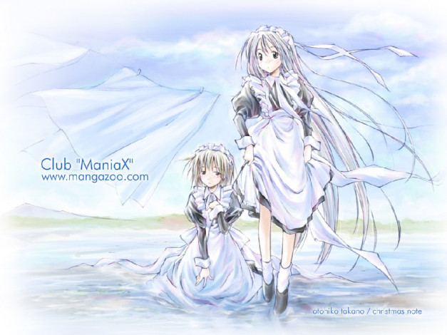 Обои картинки фото аниме, club, `maniax`