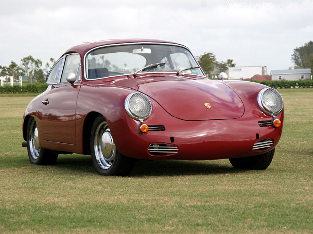 Обои картинки фото porsche, 356, coupe, автомобили