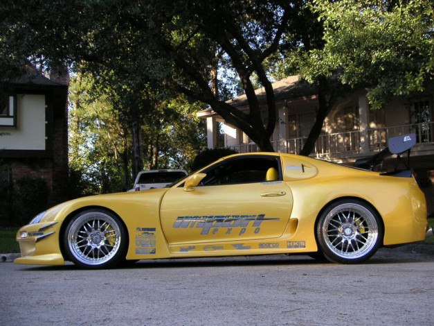 Обои картинки фото toyota, supra, автомобили