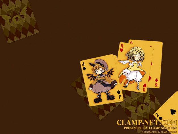 Обои картинки фото w25, аниме, angels, demons