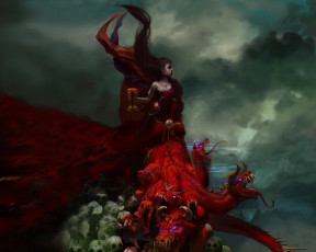 Картинка фэнтези красавицы чудовища