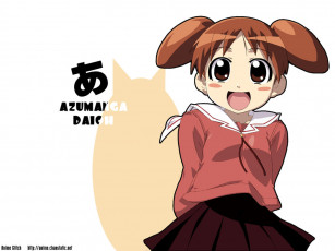 обоя аниме, azumanga, daioh