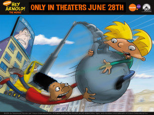 обоя hey, arnold, мультфильмы