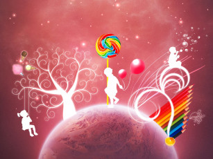 обоя векторная, графика