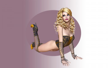 Картинка 3д графика people люди