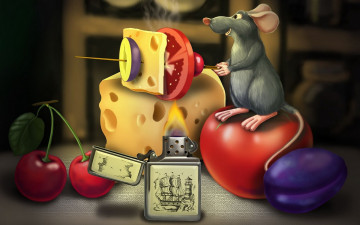 Картинка рисованные еда