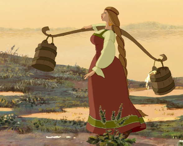 Обои картинки фото князь, владимир, мультфильмы