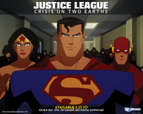 Картинка лига справедливости кризис на двух землях мультфильмы justice league crisis on two earths