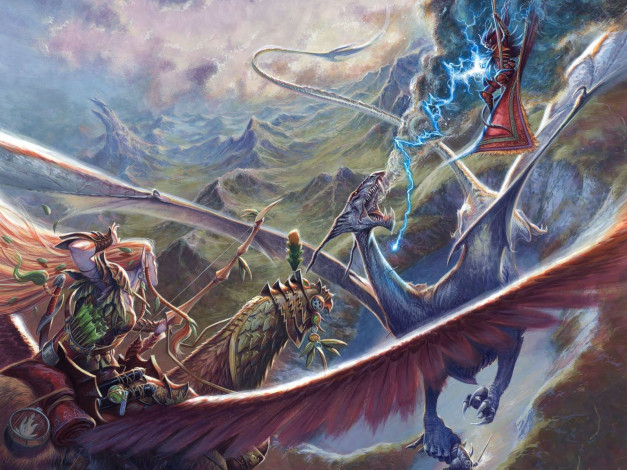 Обои картинки фото фэнтези, драконы