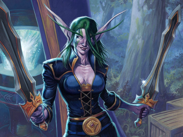 Обои картинки фото фэнтези, эльфы