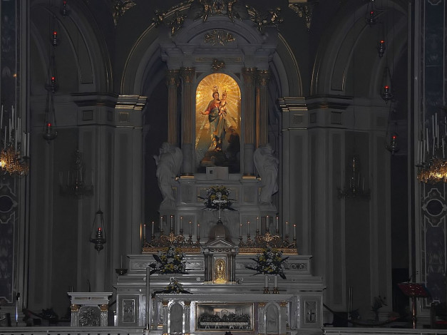 Обои картинки фото интерьер, убранство, роспись, храма