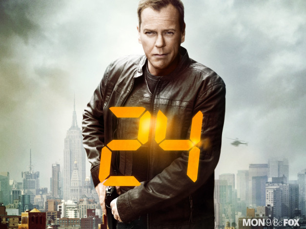 Обои картинки фото кино, фильмы, 24, kiefer, sutherland, jack, bauer