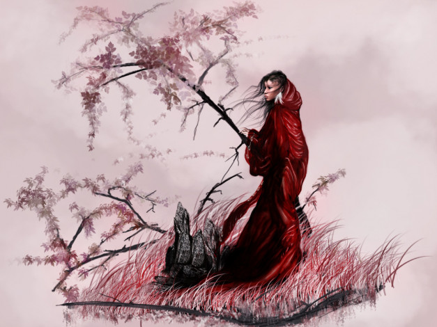 Обои картинки фото рисованные, люди