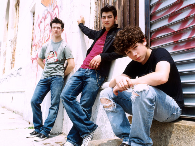 Обои картинки фото the, jonas, brothers, музыка